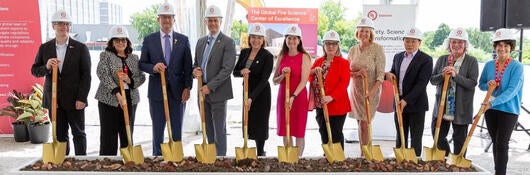 Fire Science Center of Excellence groundbreaking